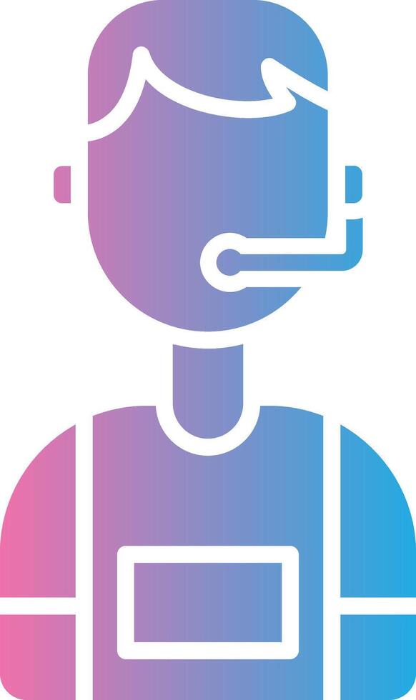 Commentator UI Badge vector