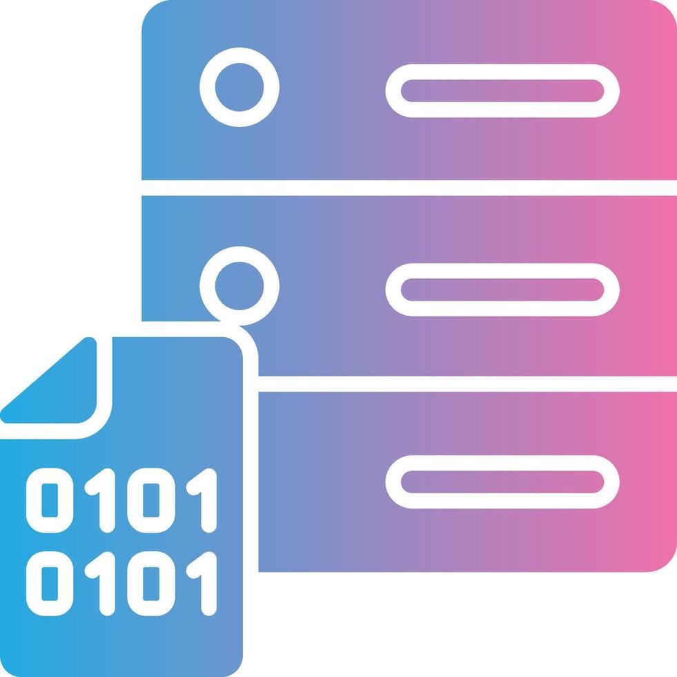 Master Data Simplified Line Mark vector