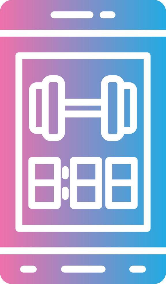 Mobile App Pastel Tone Form vector