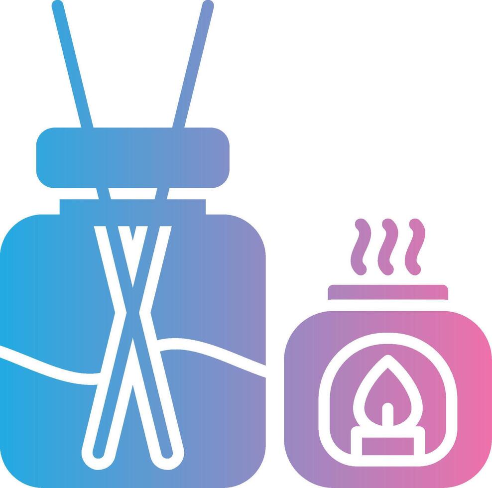 Aroma Geometric App Mark vector