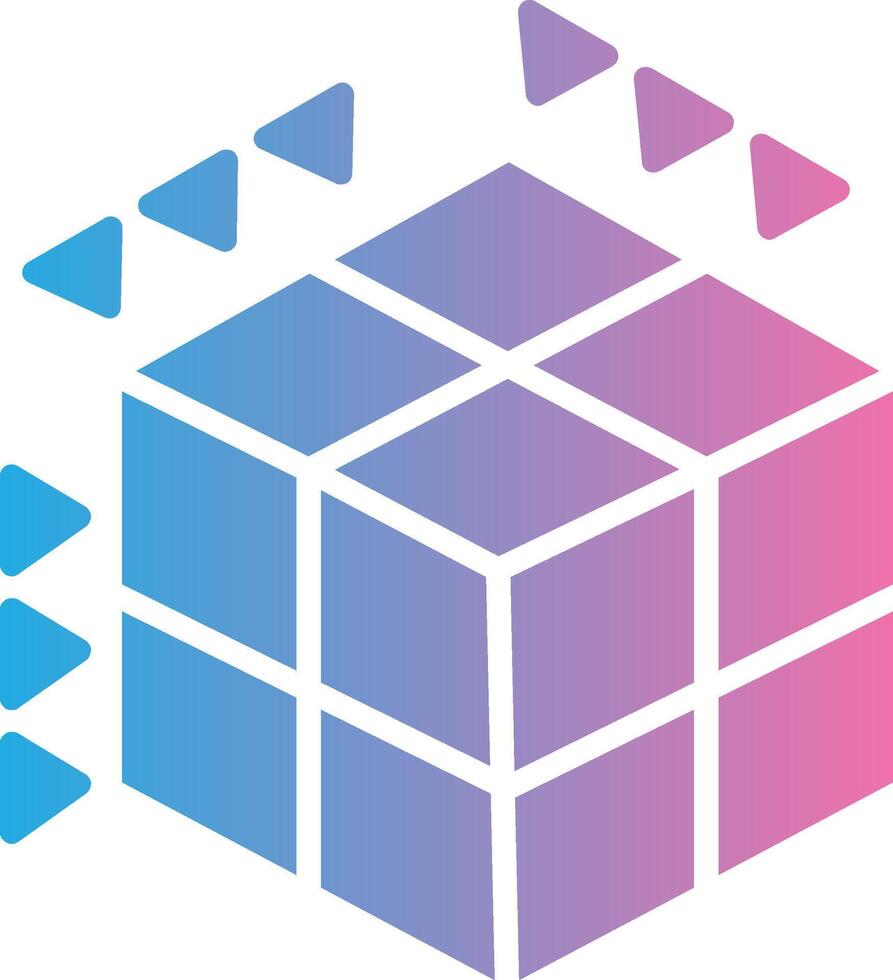 Dimension UX Focused Shape vector