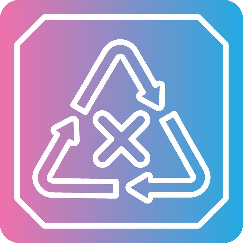 Do Not Recycle Minimal Graphic Visual vector