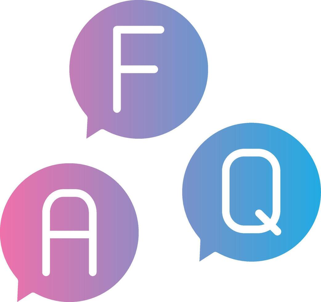 Faq Tech Styled Form vector