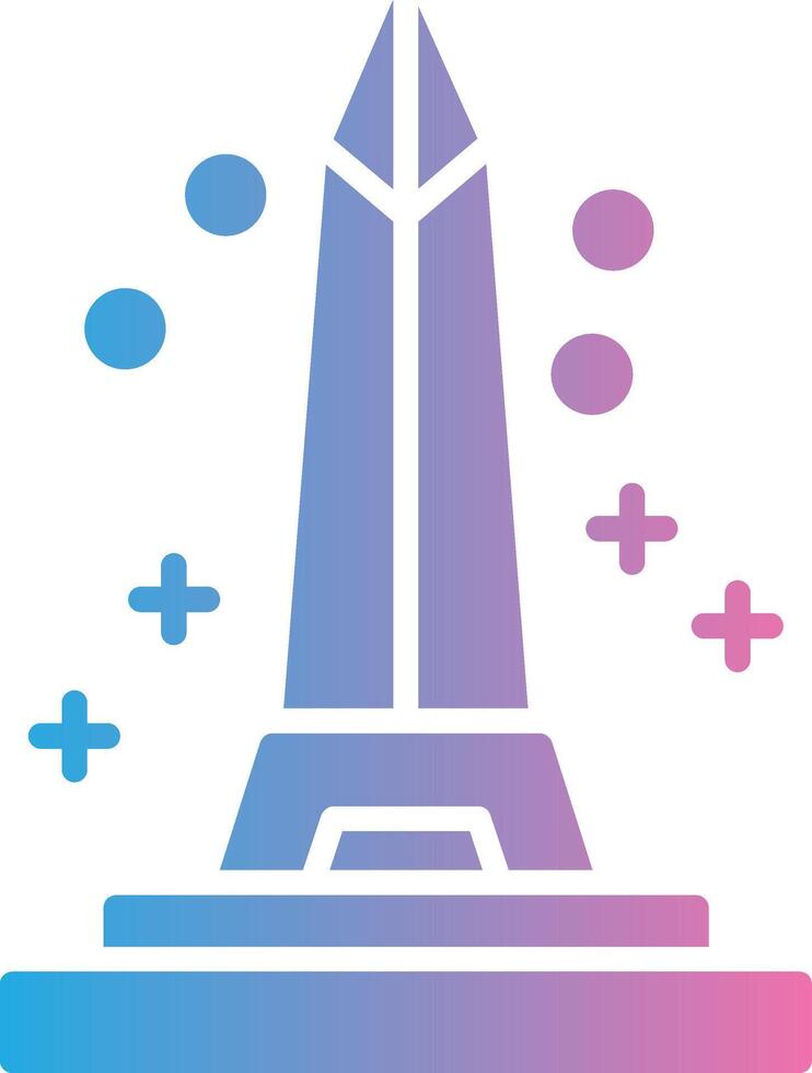 Obelisk Simplified Line Mark vector