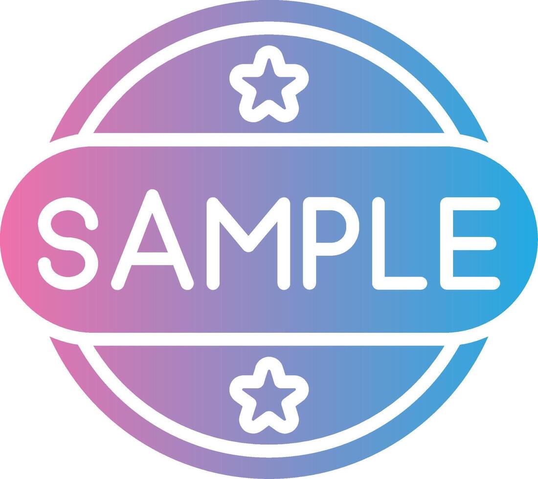 Sample Web Style Graphic vector