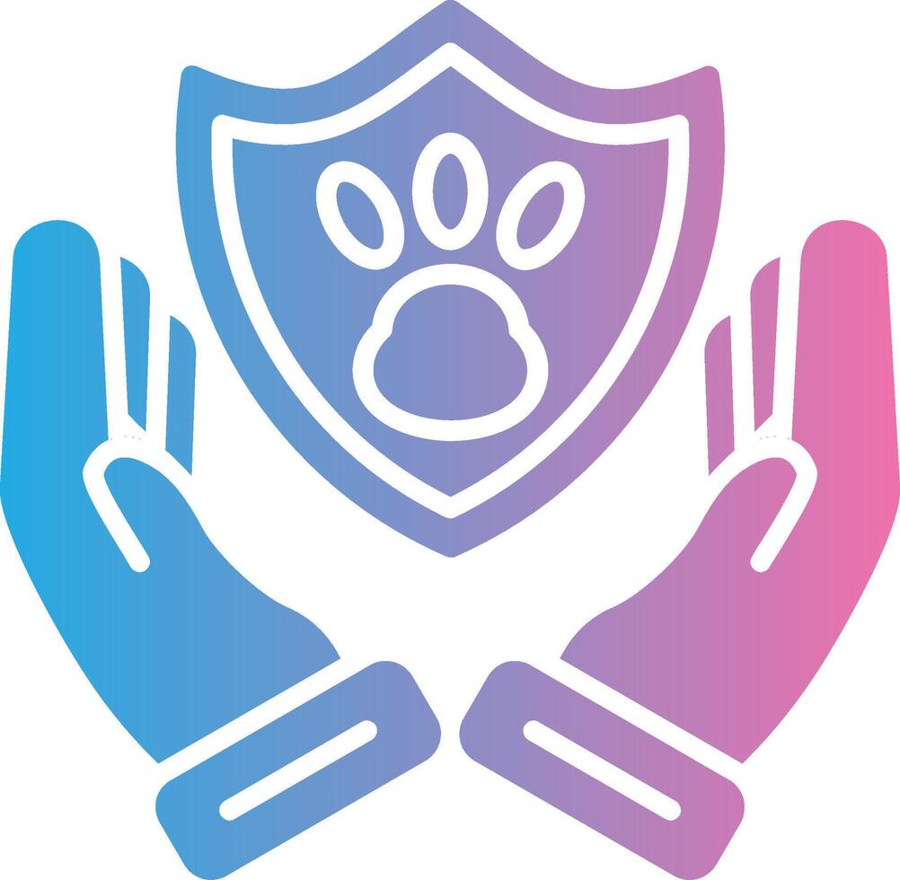 Save Animals Modern Interface Badge vector