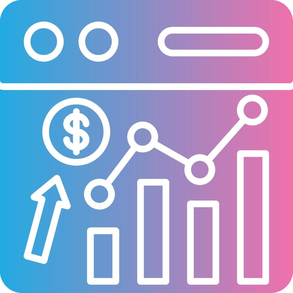 Web Analytics Clean UI Concept vector