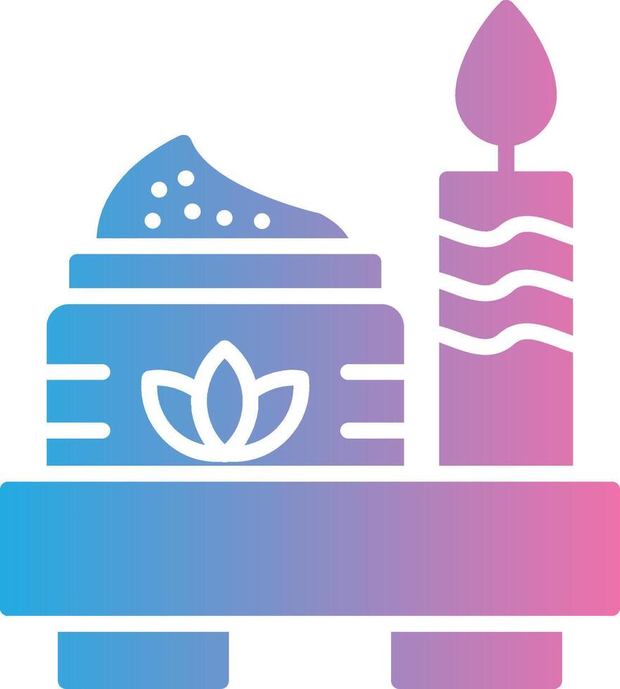 Spa And Relax Futuristic UI Mark vector