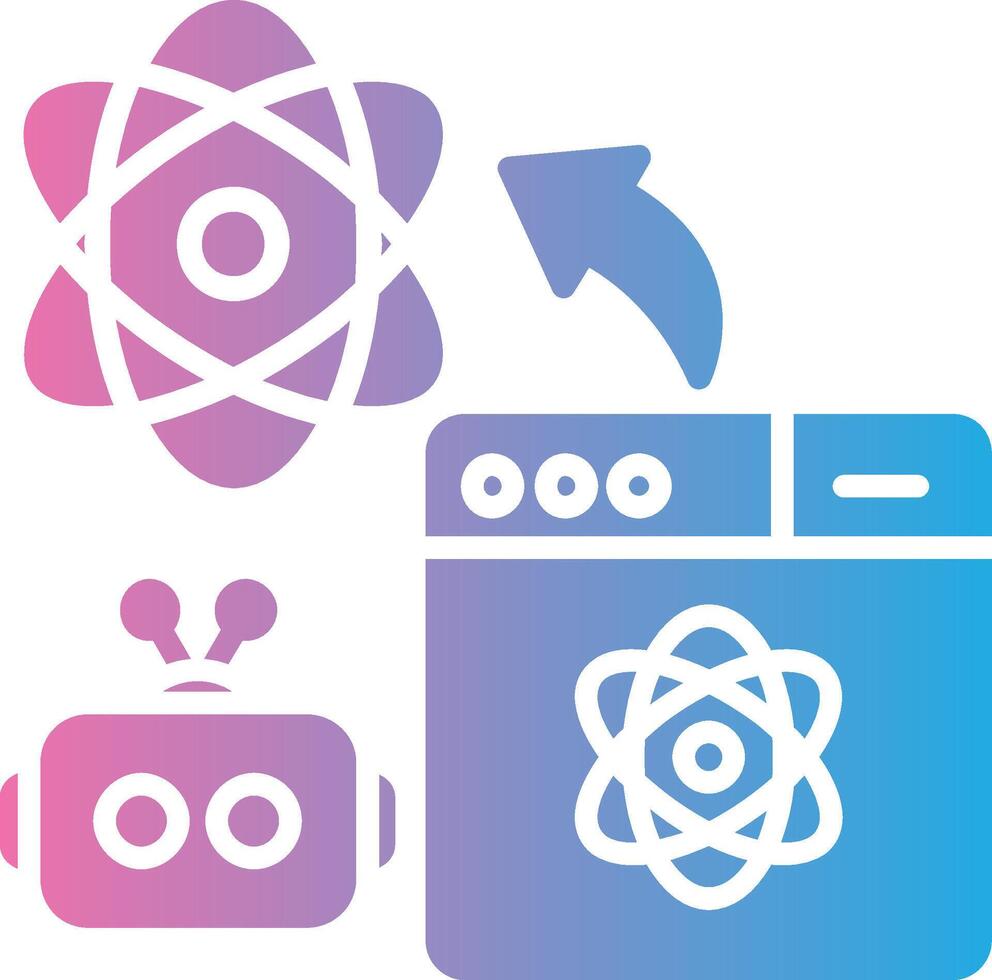 Ai App Focused Design vector
