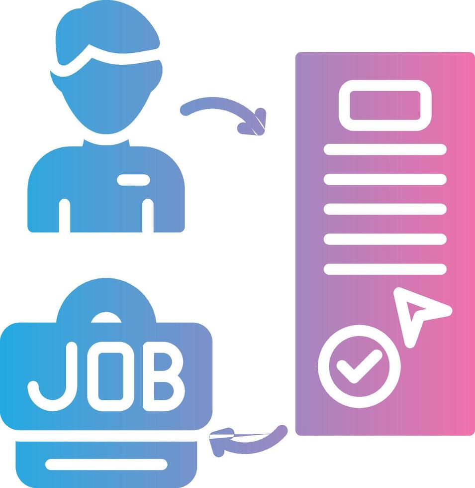 Hiring Bright Tone Visual vector