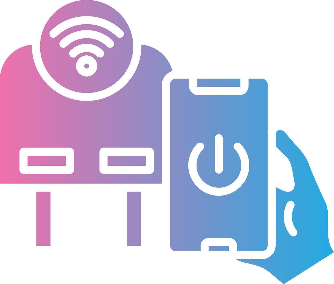 Smart Plug Stylized Flat Drawing vector