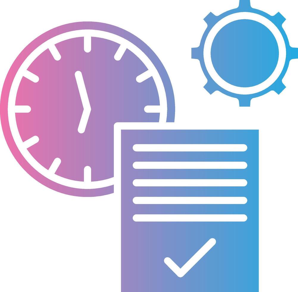 Time Management Clean Frame Object vector