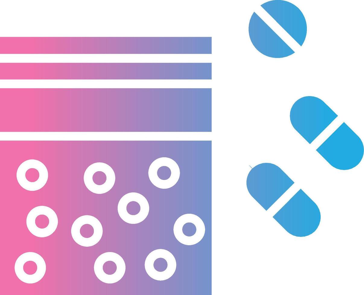 Drug Outlined Concept Piece vector