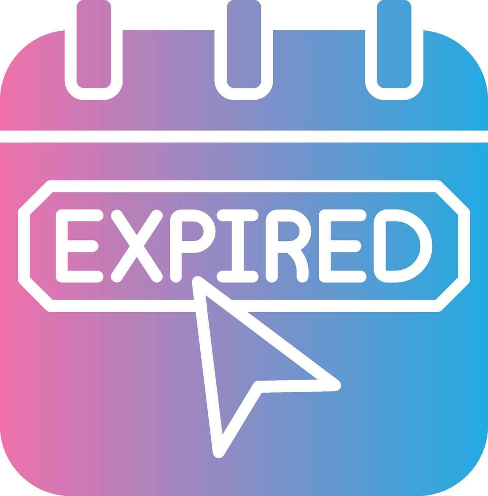 Expired Creative Sketch Element vector