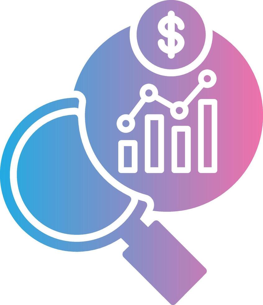 Graph Futuristic App Badge vector