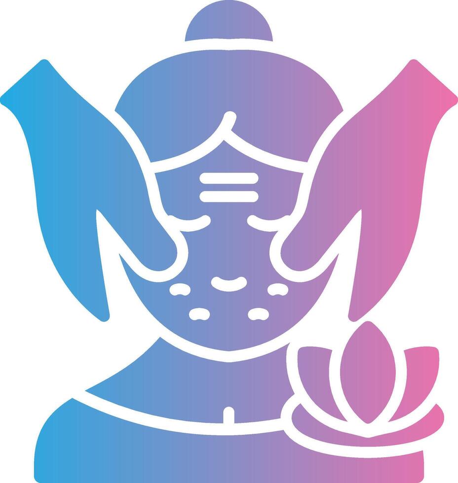 Massage Futuristic UI Mark vector