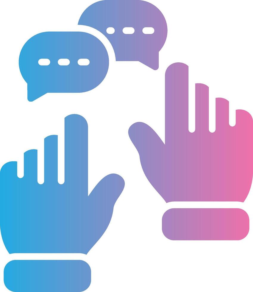 Raise Hand Outlined Frame Object vector