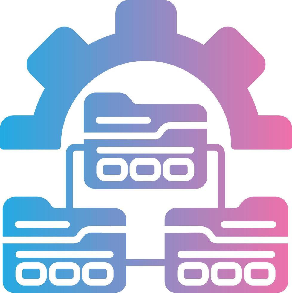 Version Control Interface Line Graphic vector