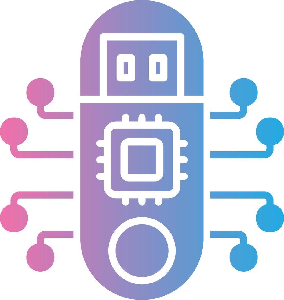 Usb Muted Color Design vector
