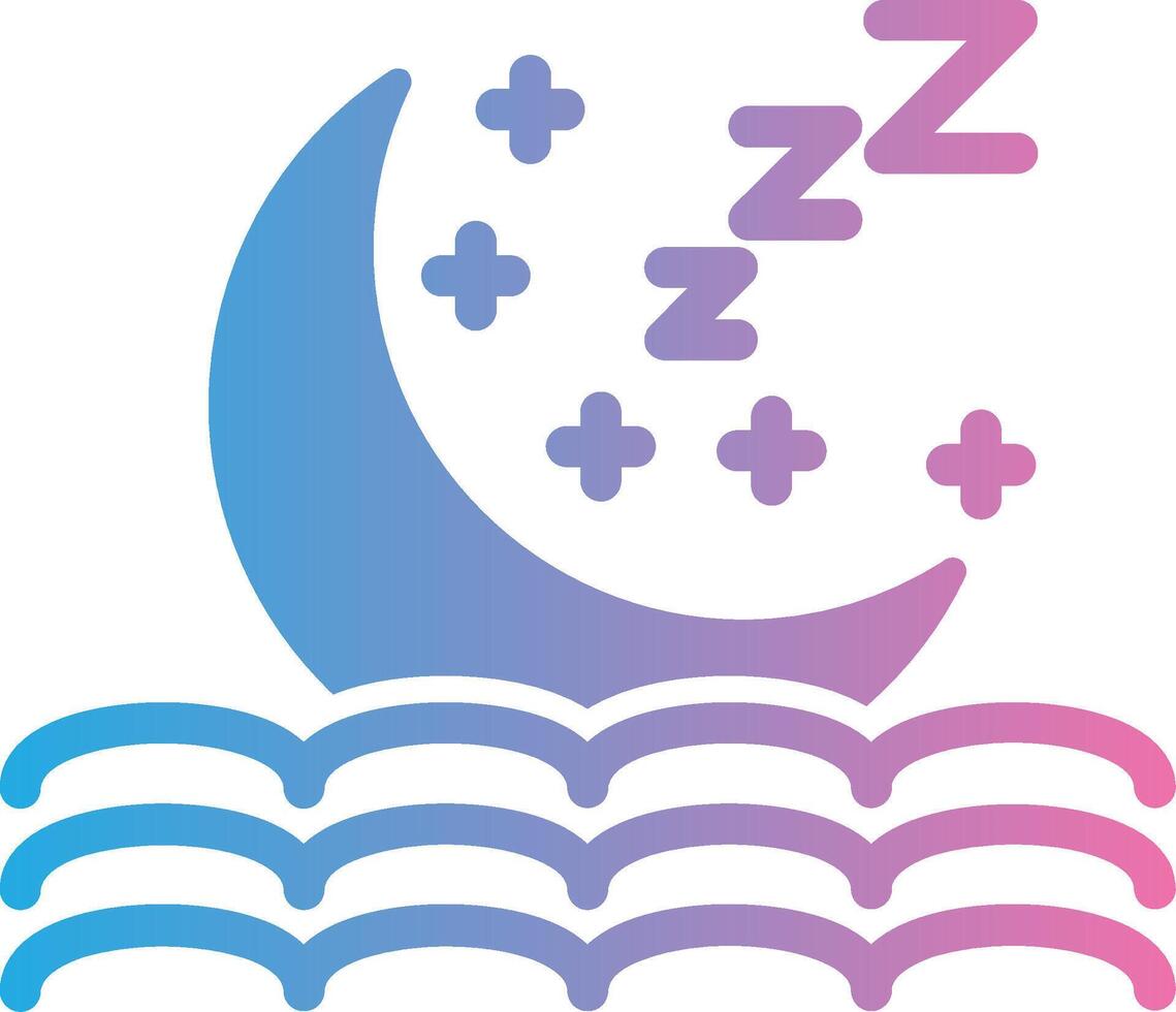 Moon Pixel Style Badge vector