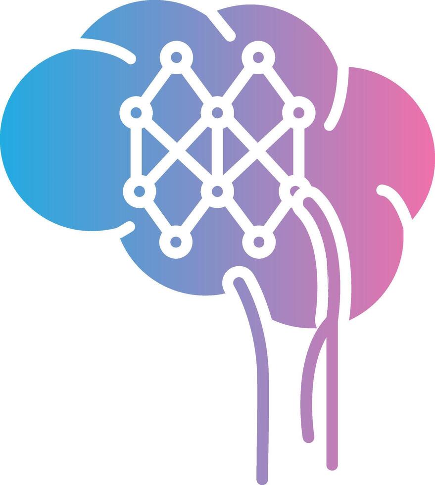 Neural Circuit 3D Interface Shape vector