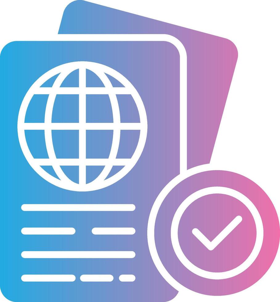 Passport Control Modern Tech Object vector