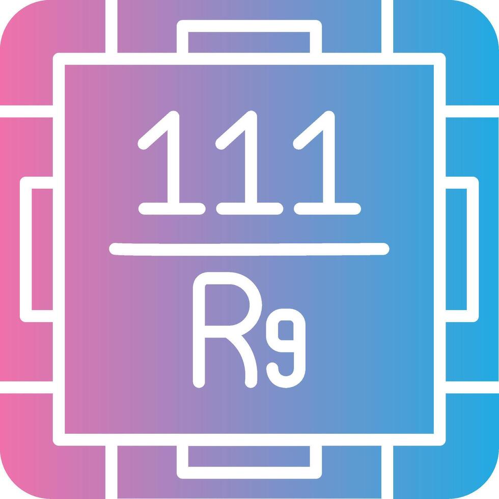 Roentgenium Detailed UI Piece vector