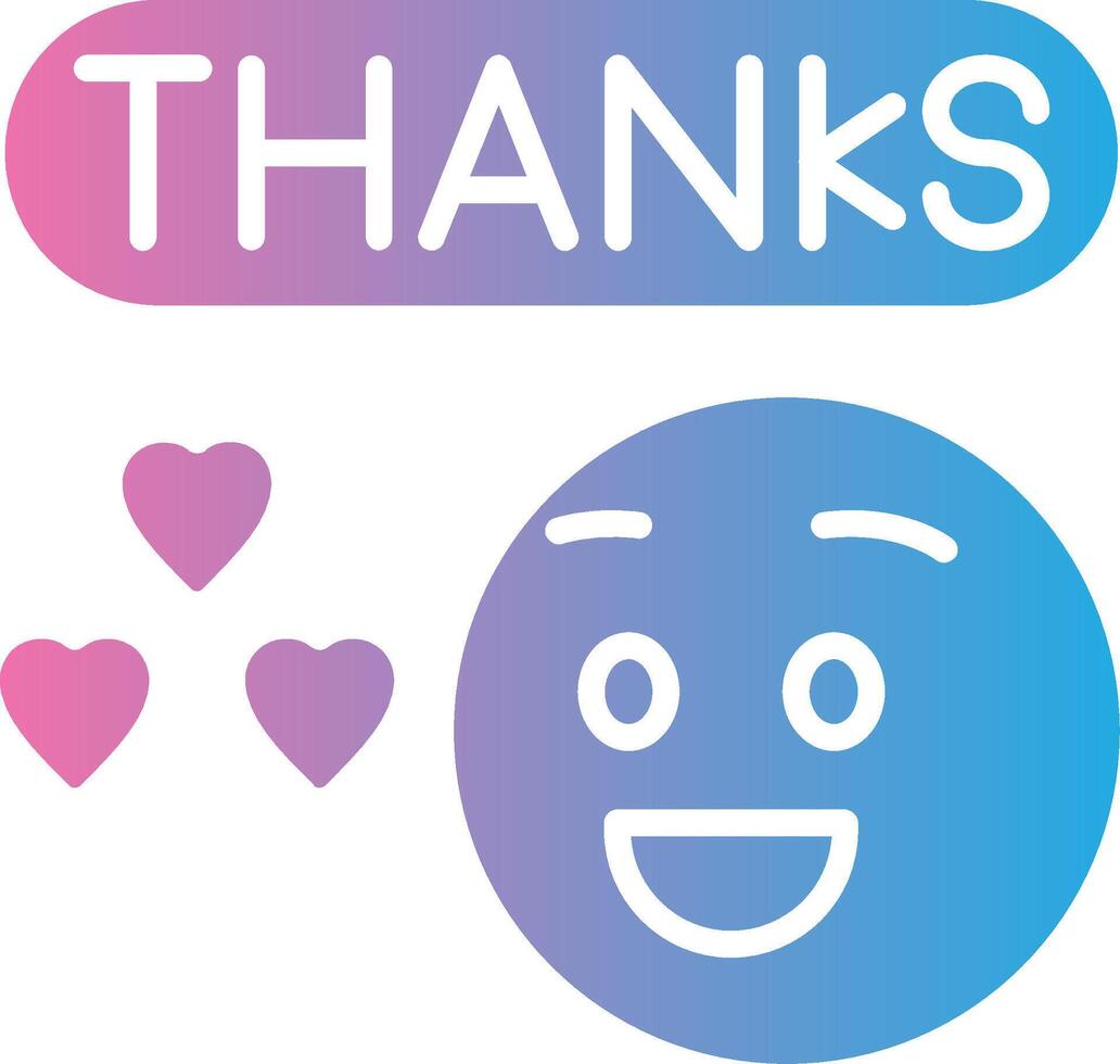 Thank You Smooth UI Symbol vector