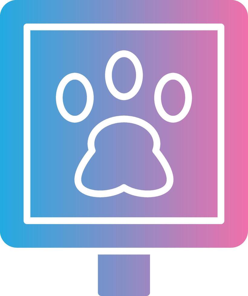 Animals Geometric Style Badge vector