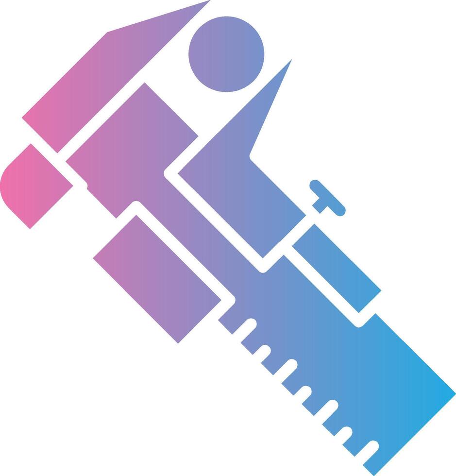 Caliper Clean Digital Design vector