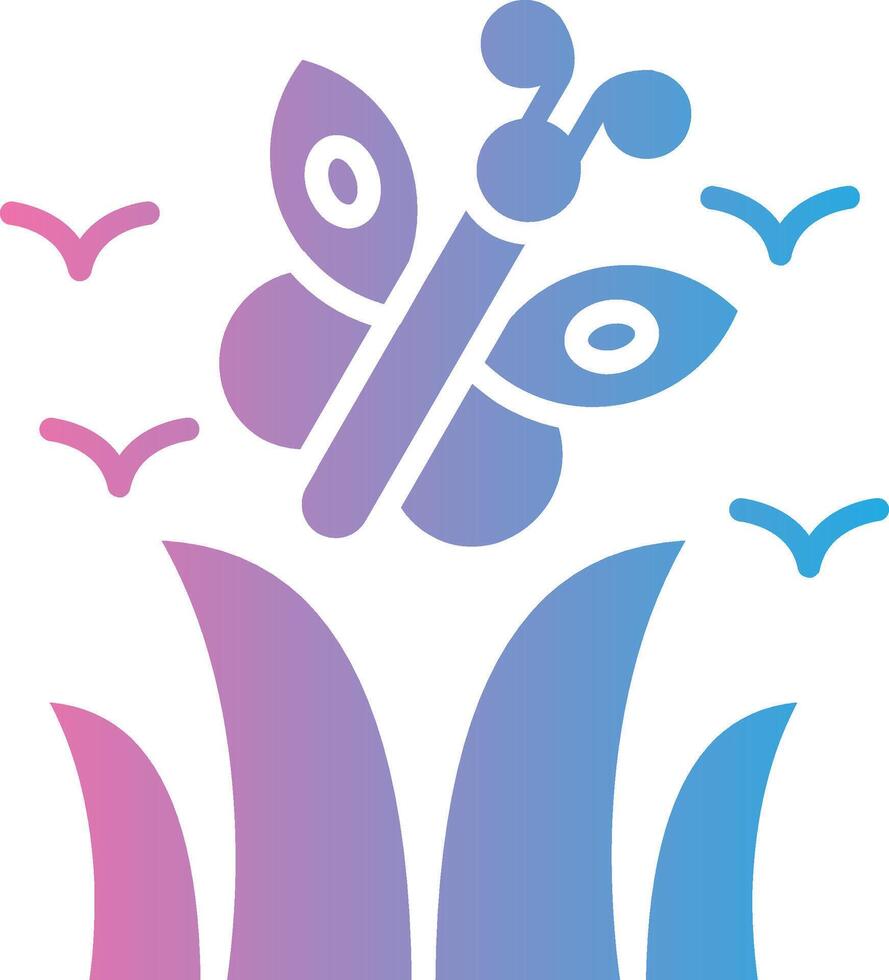Butterfly Web Style Graphic vector