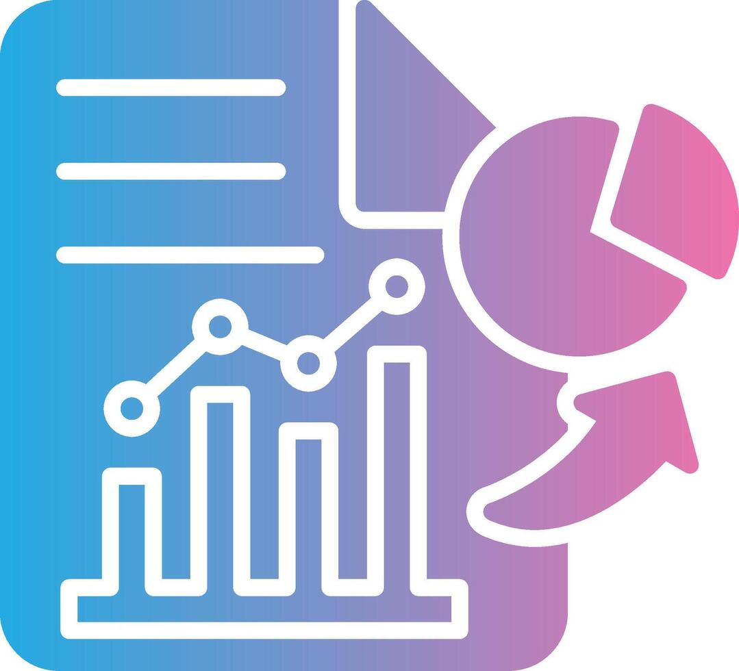 Data Analytics Custom Line Element vector