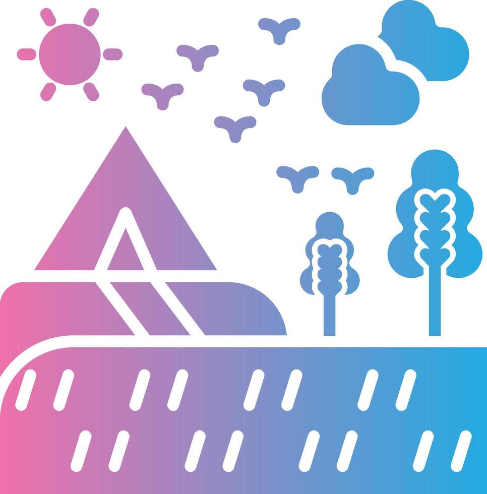 Pathway Outlined Concept Piece vector