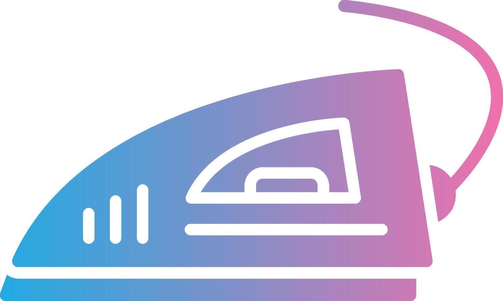 Electric Iron Gradient Color Form vector