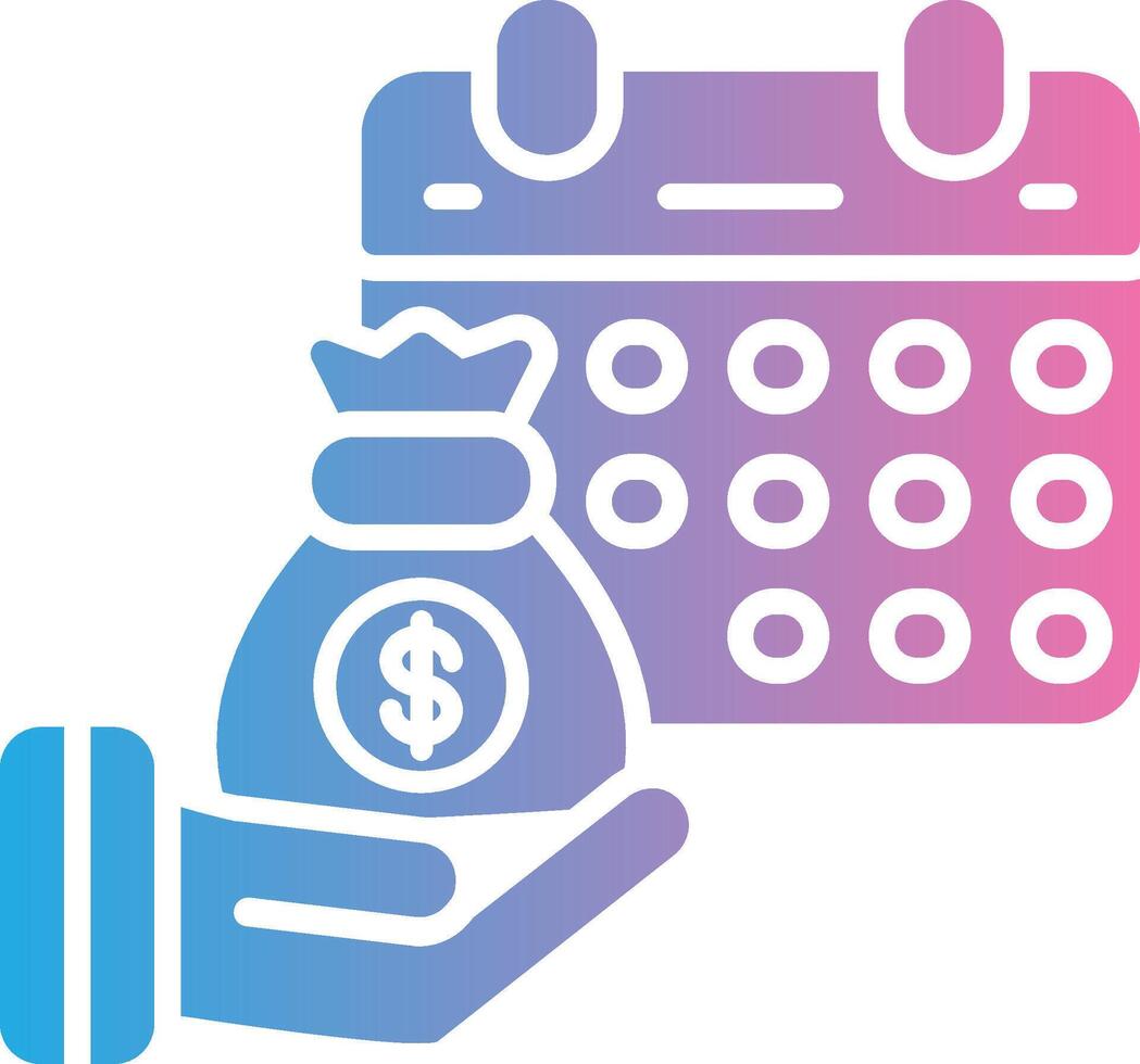 Salary App-Based UI Graphic vector