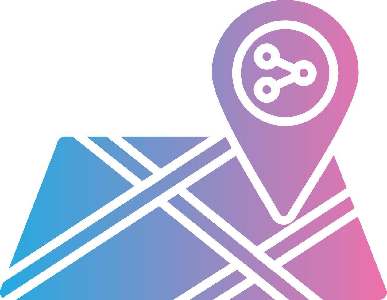 Share Location User-Friendly Drawing vector