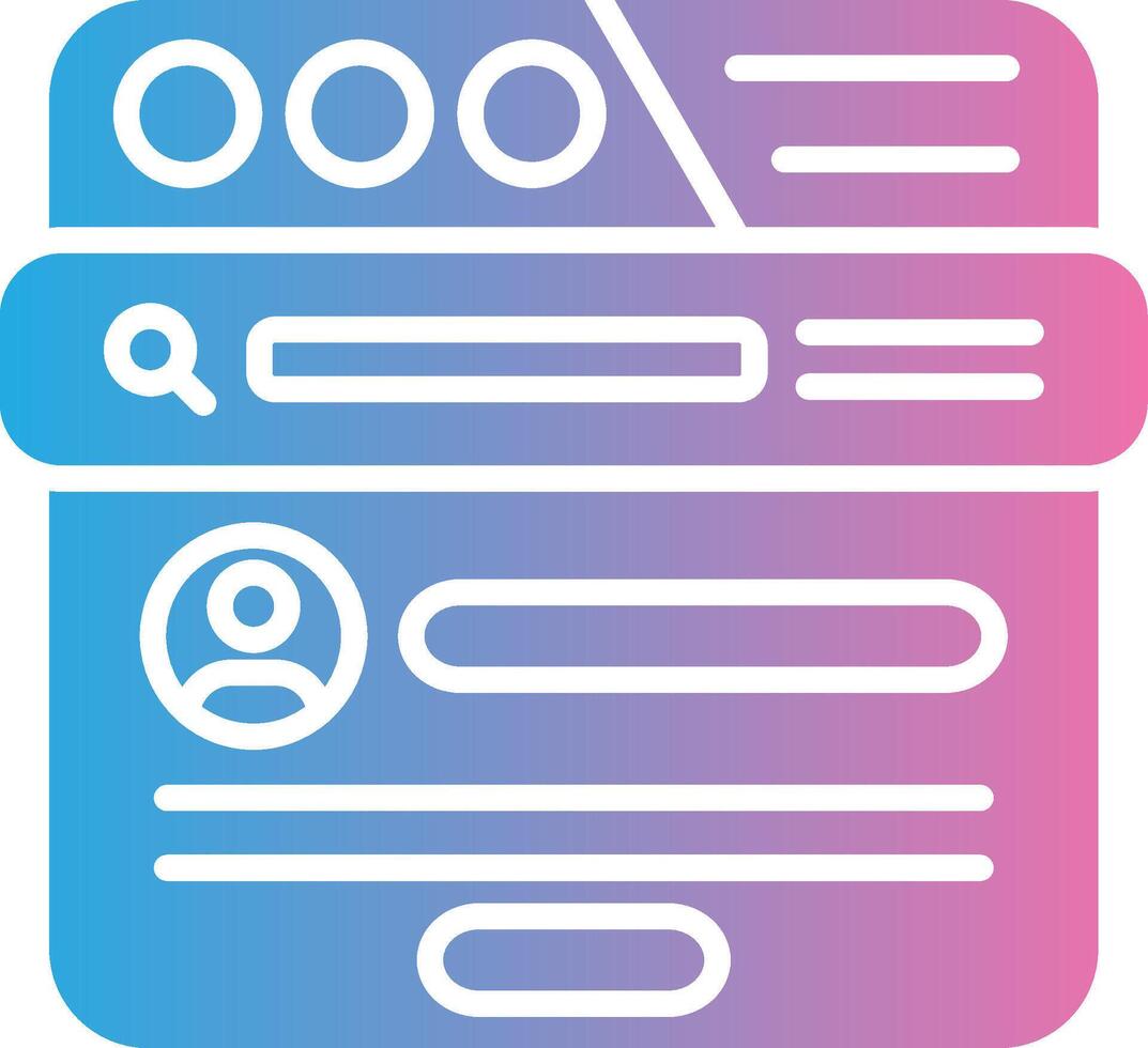 Sign Up Interactive UI Design vector