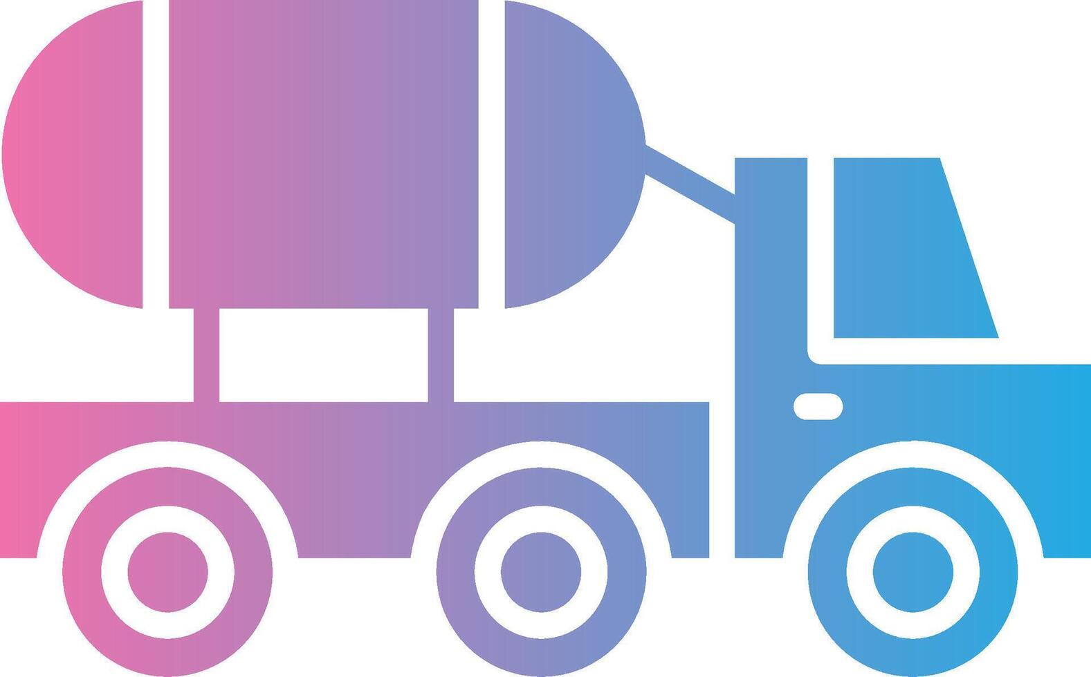 Tanker Truck Interactive Symbol vector