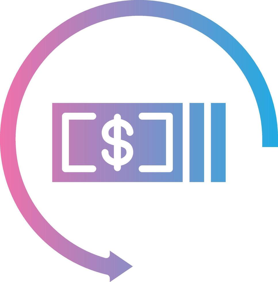 Money Exchange Modern Shape Graphic vector