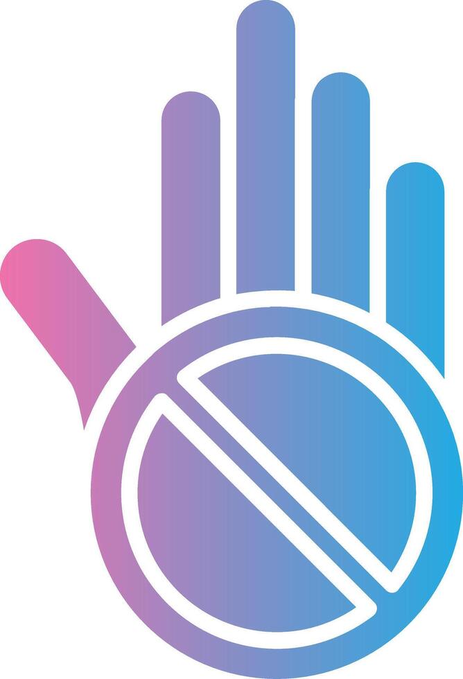 Objection Shadowed Flat Design vector