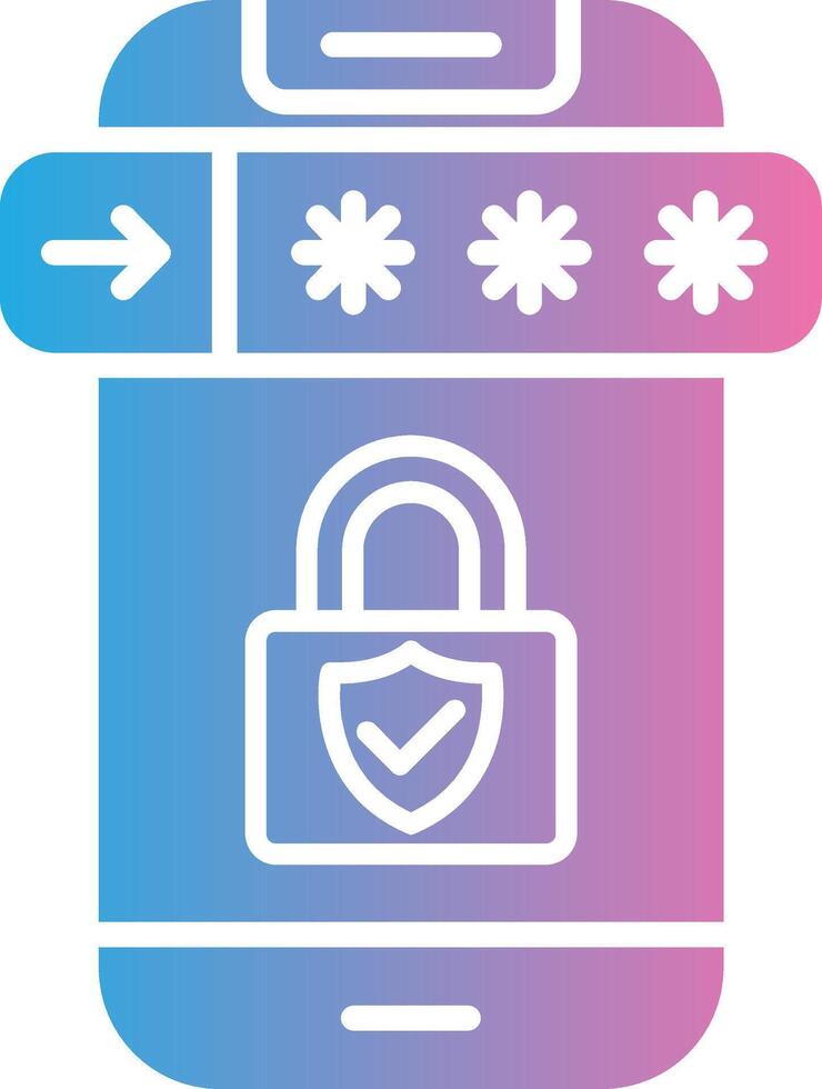 Privacy Sleek Visual Mark vector
