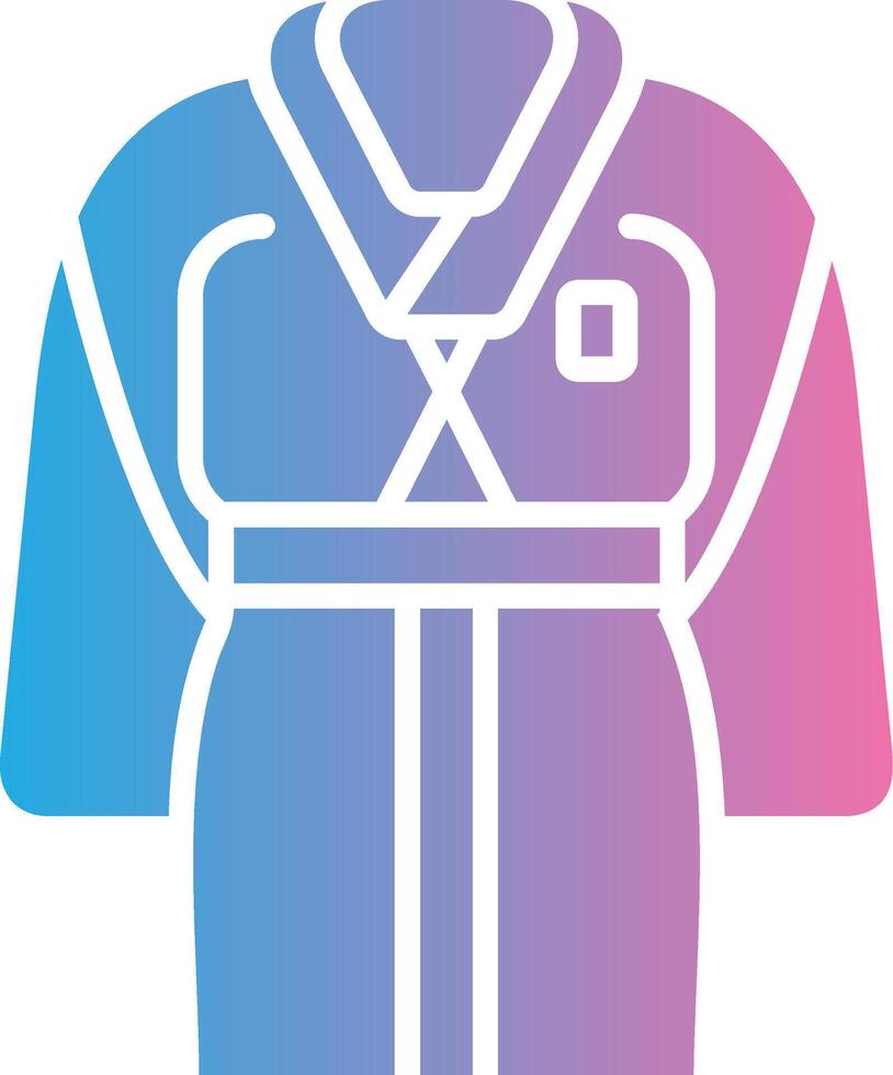 Robe Cool Tone Form vector