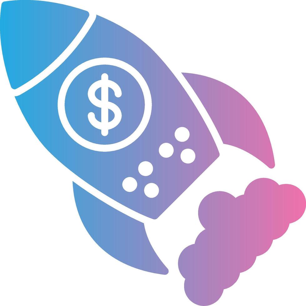 Rocket UI Badge vector