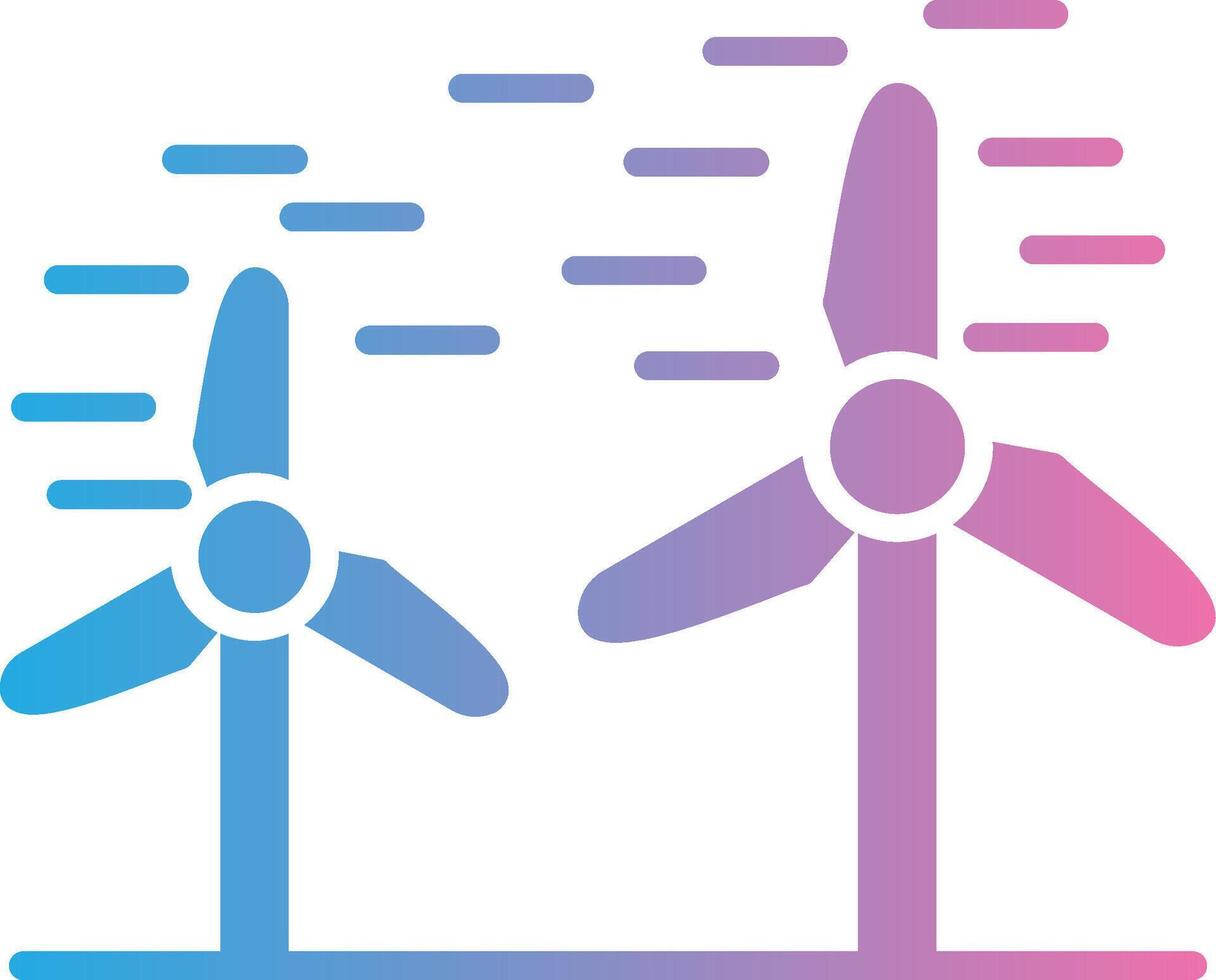 Wind Energy Mobile App Illustration vector