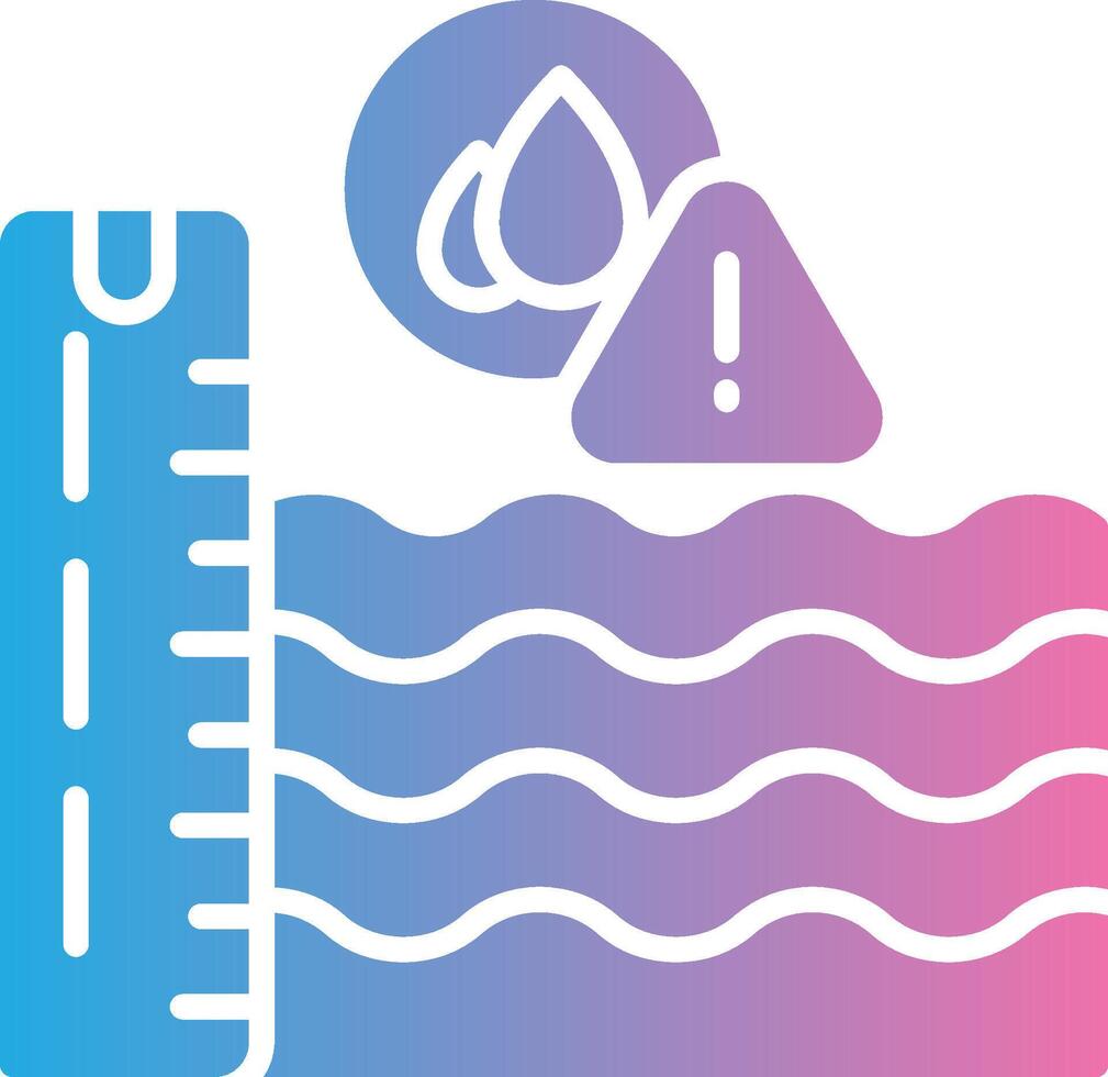 Water Level Flat Design Piece vector