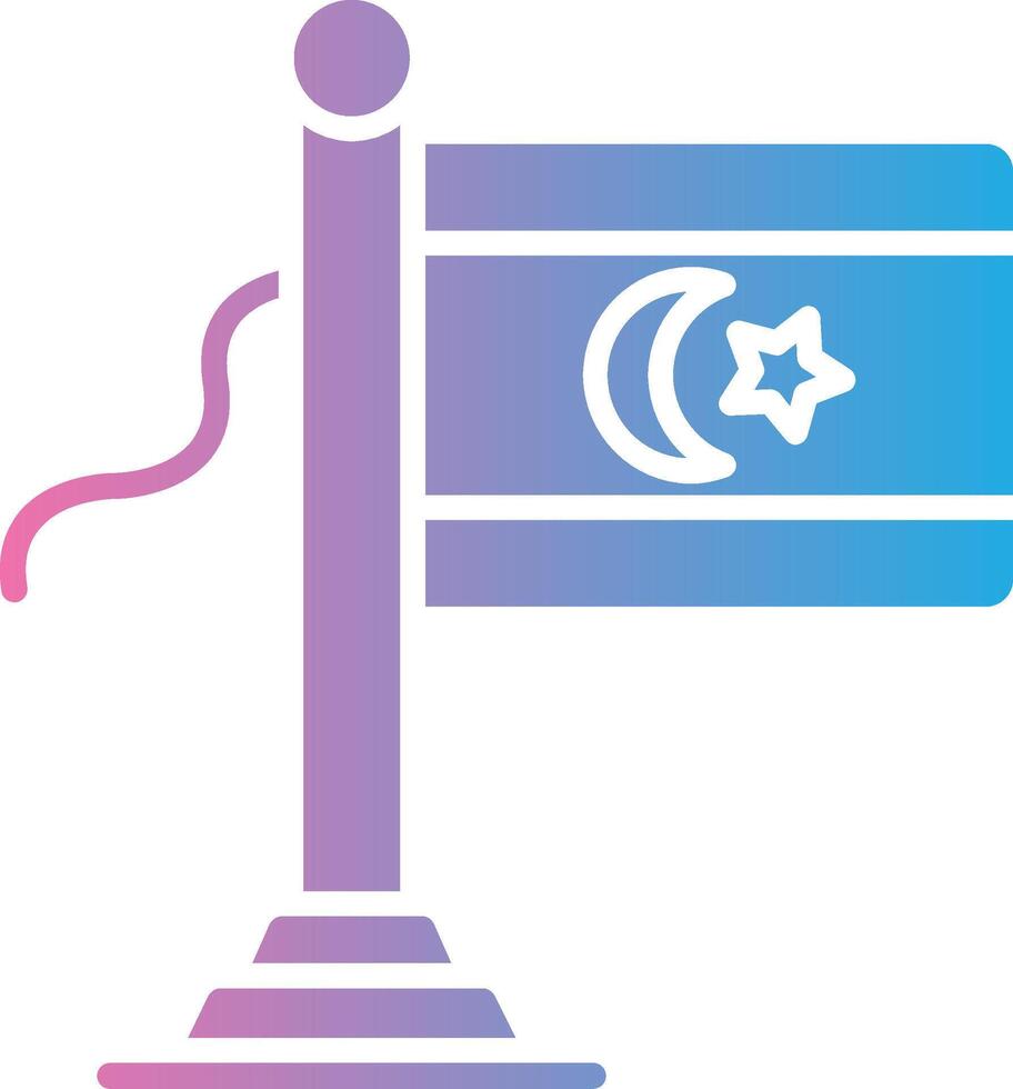 Azerbaijan Flag Wireframe App Design vector
