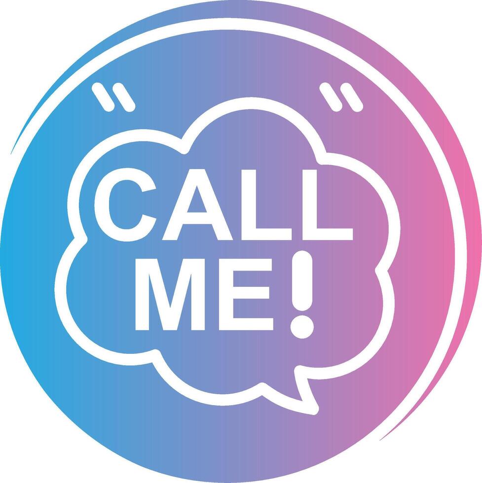 Call Me Creative Grid Symbol vector
