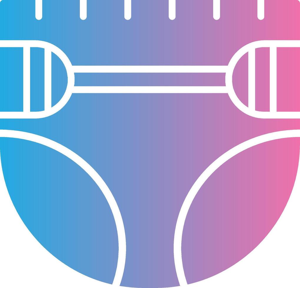 Diaper Coded UI Symbol vector
