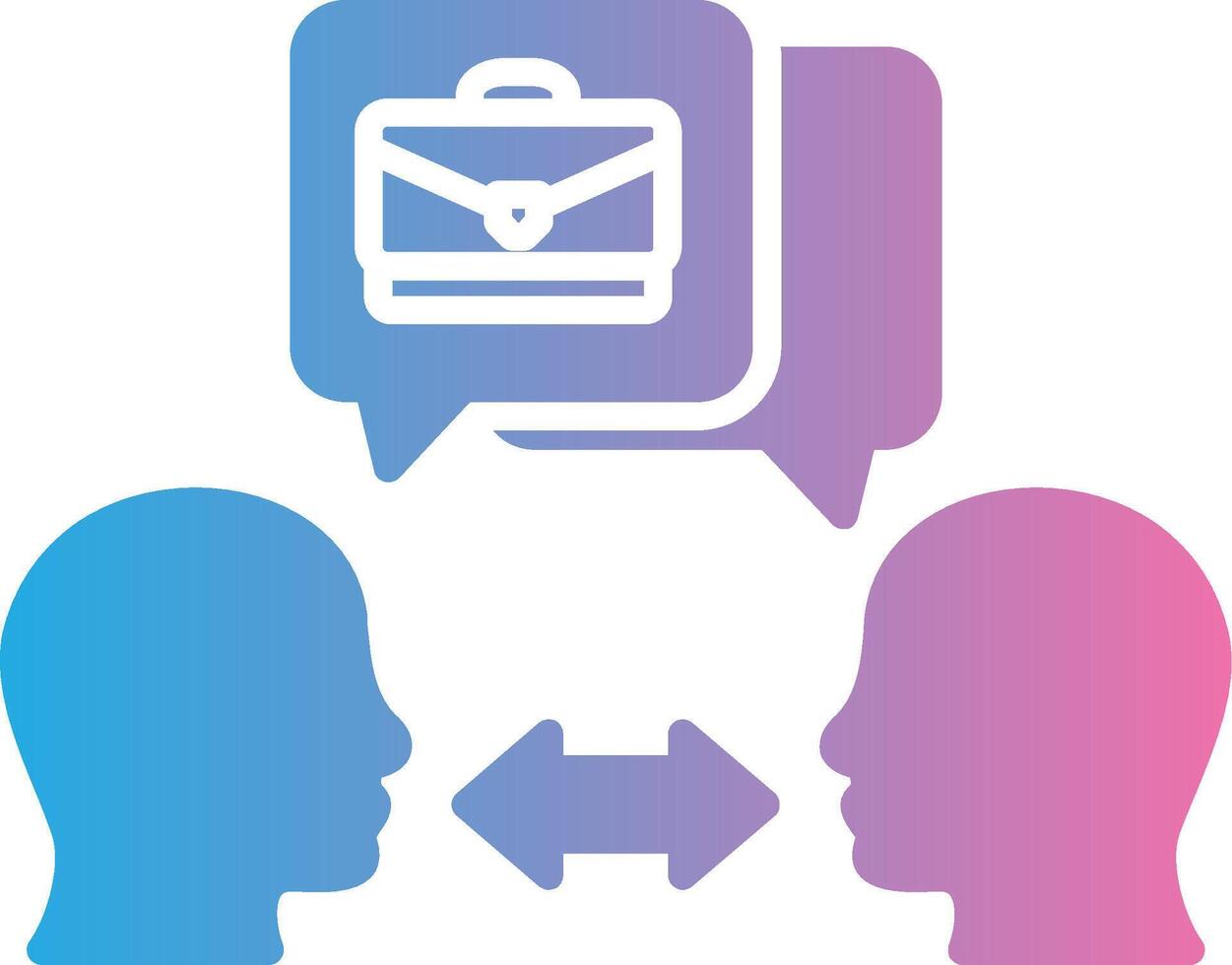 Counselling Hand-Drawn Sketch Symbol vector