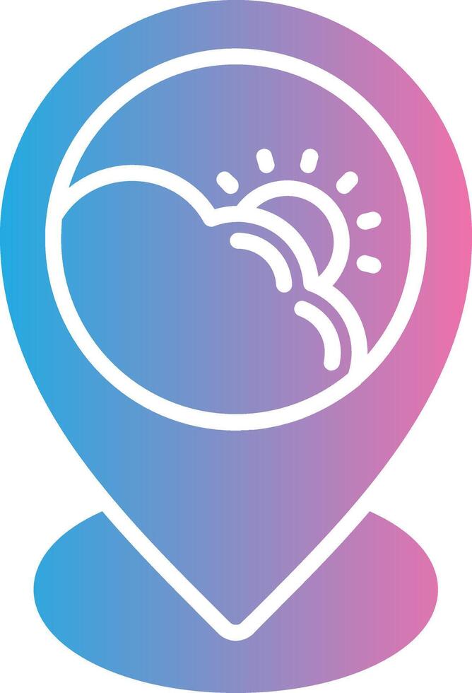 Location Smooth UI Symbol vector